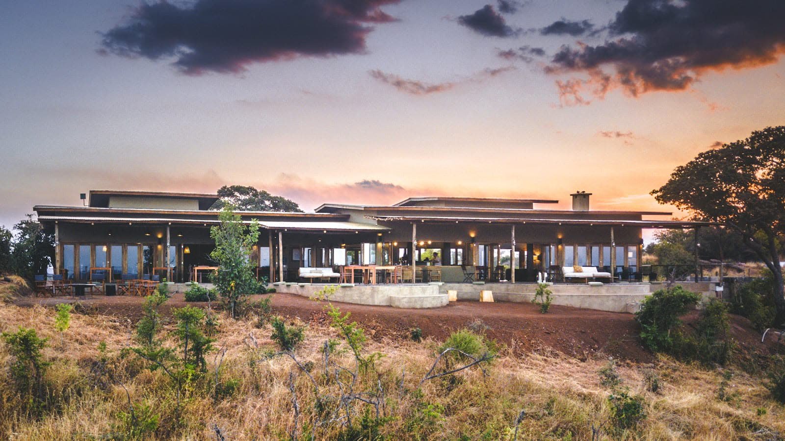 Mpingo Ridge Lodge, Escarpment over the river valley