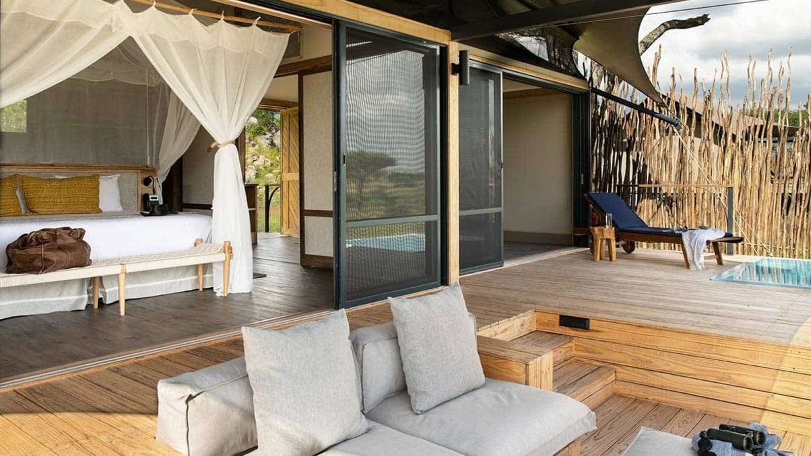 Nanyukie Tented Lodge, Seronera kopjes, Central Serengeti
