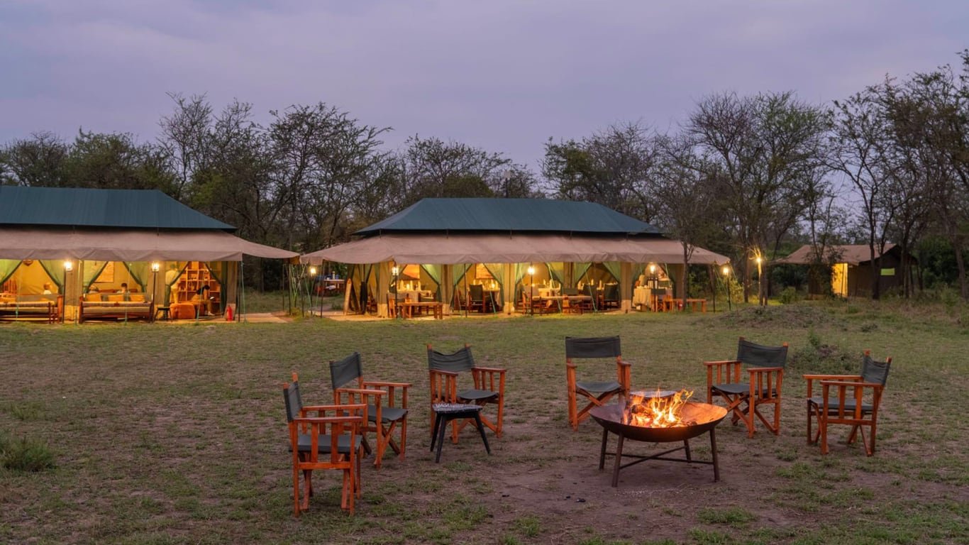 Nasikia Mobile Migration Camp, Ndutu in the south, Kogatende in the north