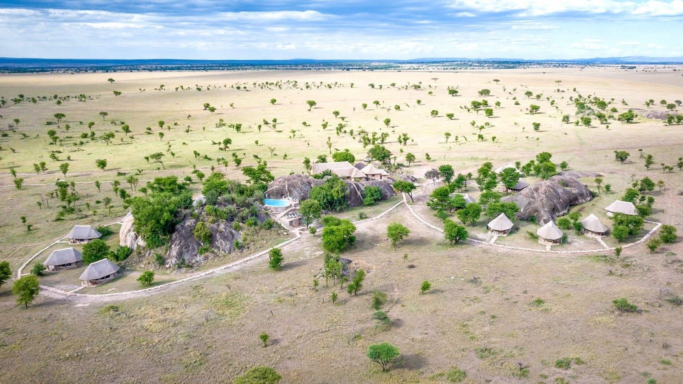 Togoro Plains Camp, Serengeti; position varies by season